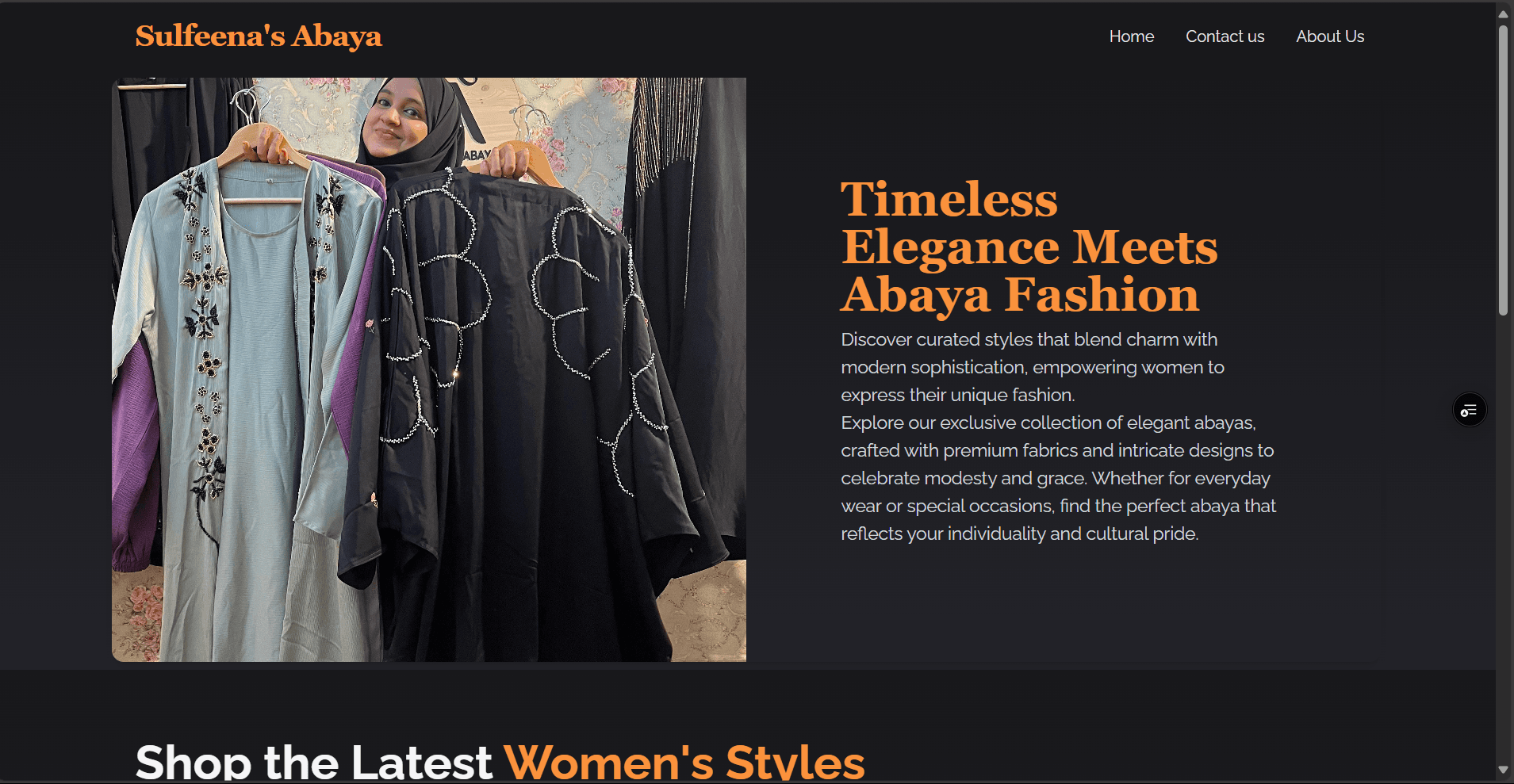 Abaya Website